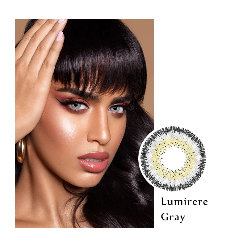  moonve Manufacturer Colored Contact Lens Private Label Nature Lumirere Green