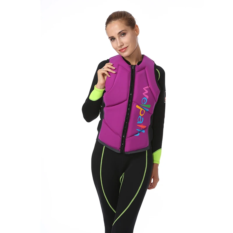 Wellpath Factory Custom Adults Neoprene Life Jackets Snorkeling Vests Kayak Diving Paddle Boating Water Sports Men/Women 2003