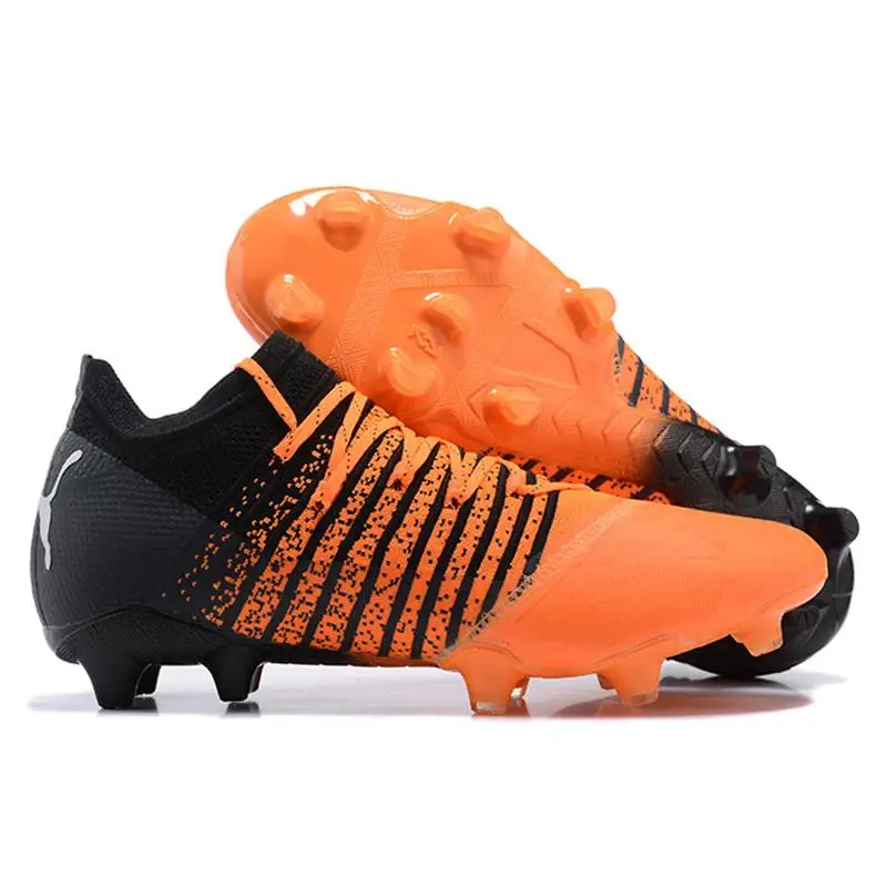Mens Soccer Shoes Future Z 1.3 FG Teaser Limited Edition Cleats Light Blue Instinct Orange Black Red Black Football Boots