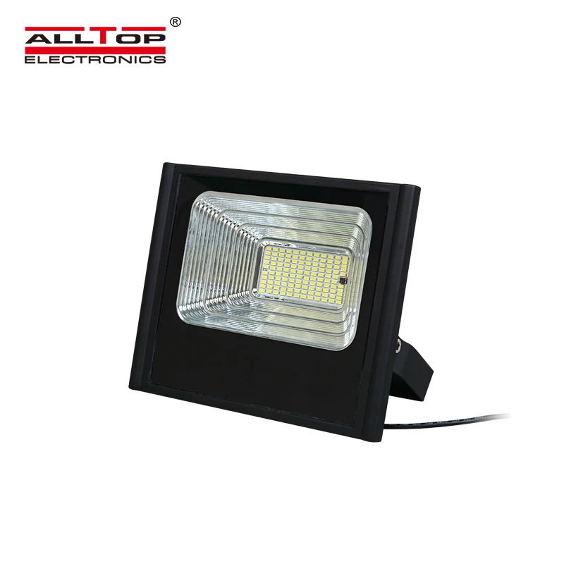  ALLTOP Высокий люмен Bridgelux SMD IP65 наружный водонепроницаемый 50 Вт 100 150 200 Солнечный светодиодный прожектор цена
