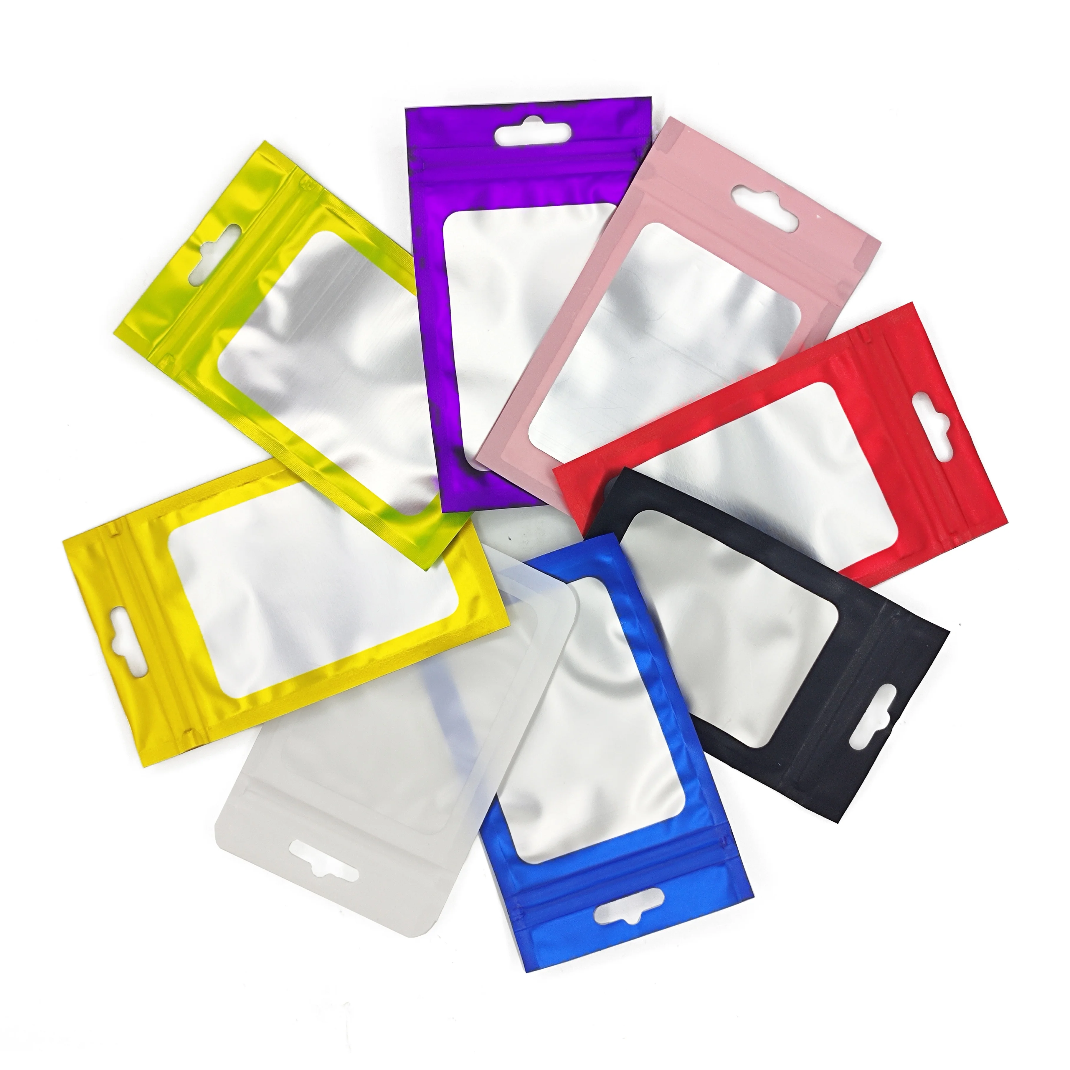 In Stock Packaging Bag Ziplock Sealing Bag For Mobile Phone Case inches 5.5 inches