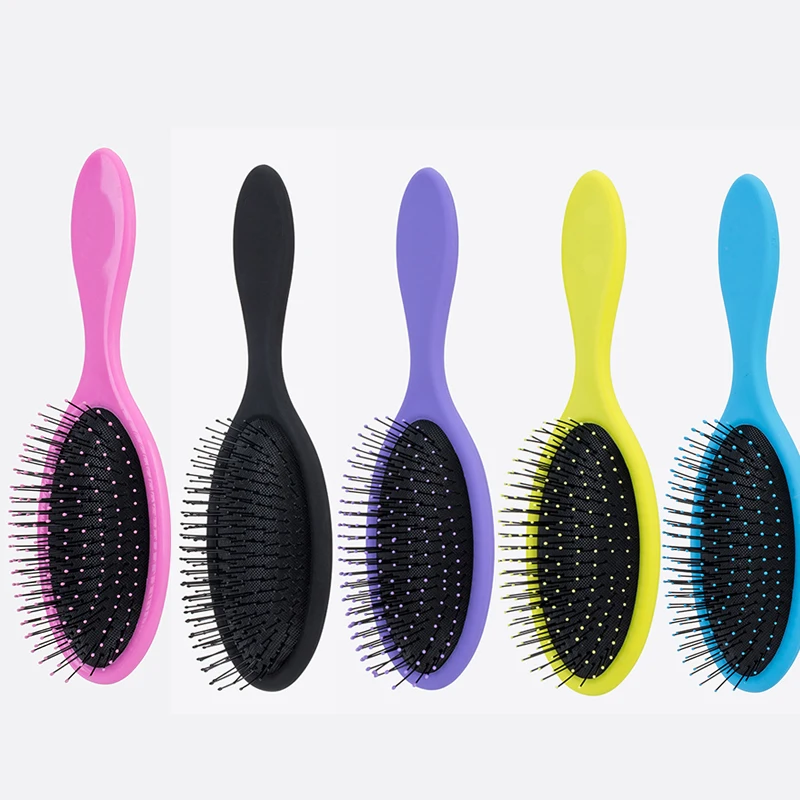 
hair smoothing comb massage scalp ribs comb Detangler Natural Hair Brush Curly Plastic massage Comb 