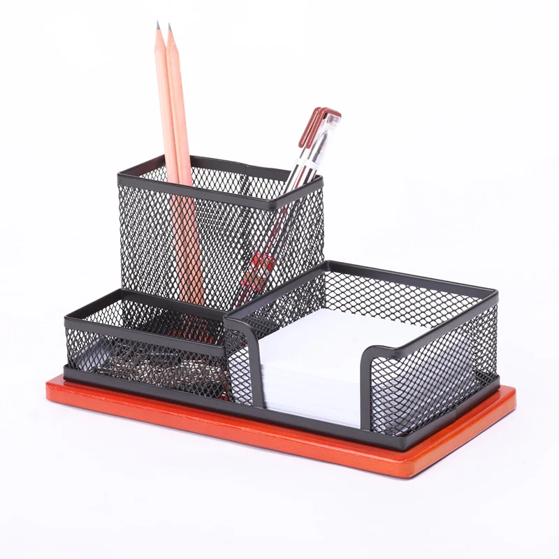 Mesh metal accessories desk organizer tray