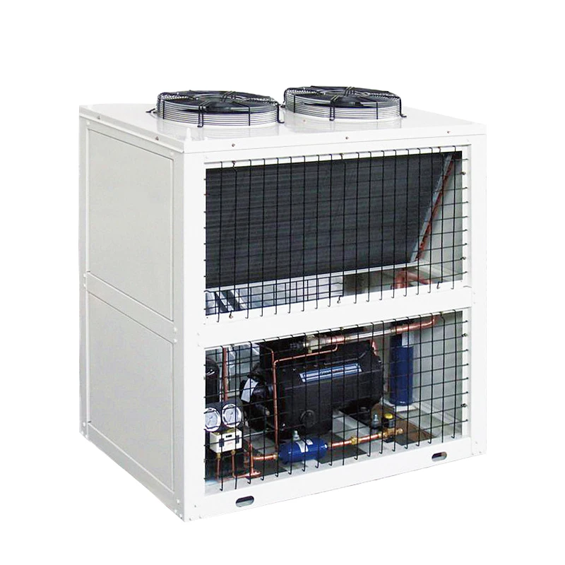 unit condensing air v-type cooled condensing unit cold room condenser unit for chiller
