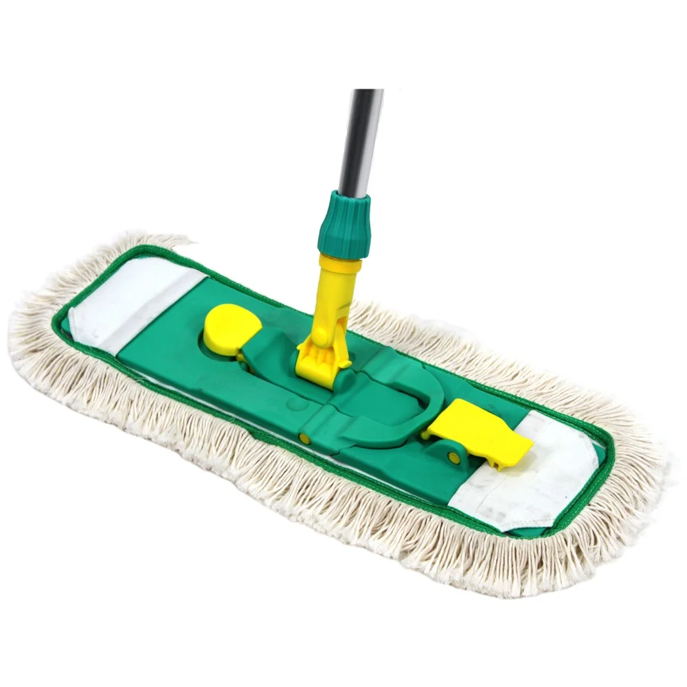 Коммерческая пластиковая плоская Швабра для пыли 50 см в европейском стиле новый