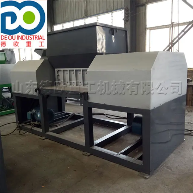 Waste Plastic Crusher Multifunctional Crusher Life Waste Crushing Equipment  Rubber tyre woven bag shredder