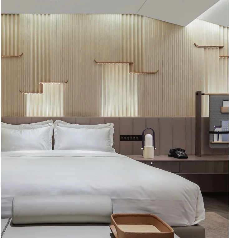 Chinese Manufacturer Modern Design high quality Luxury Hotel bedroom Furniture Sets 4-5 Star hotel furniture room set