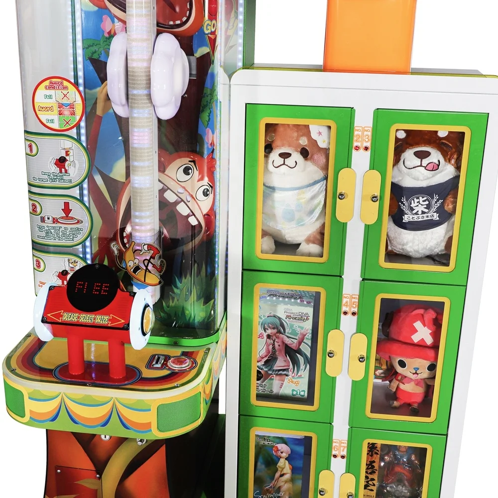 Customize arcade toy claw crane gift machine for kids