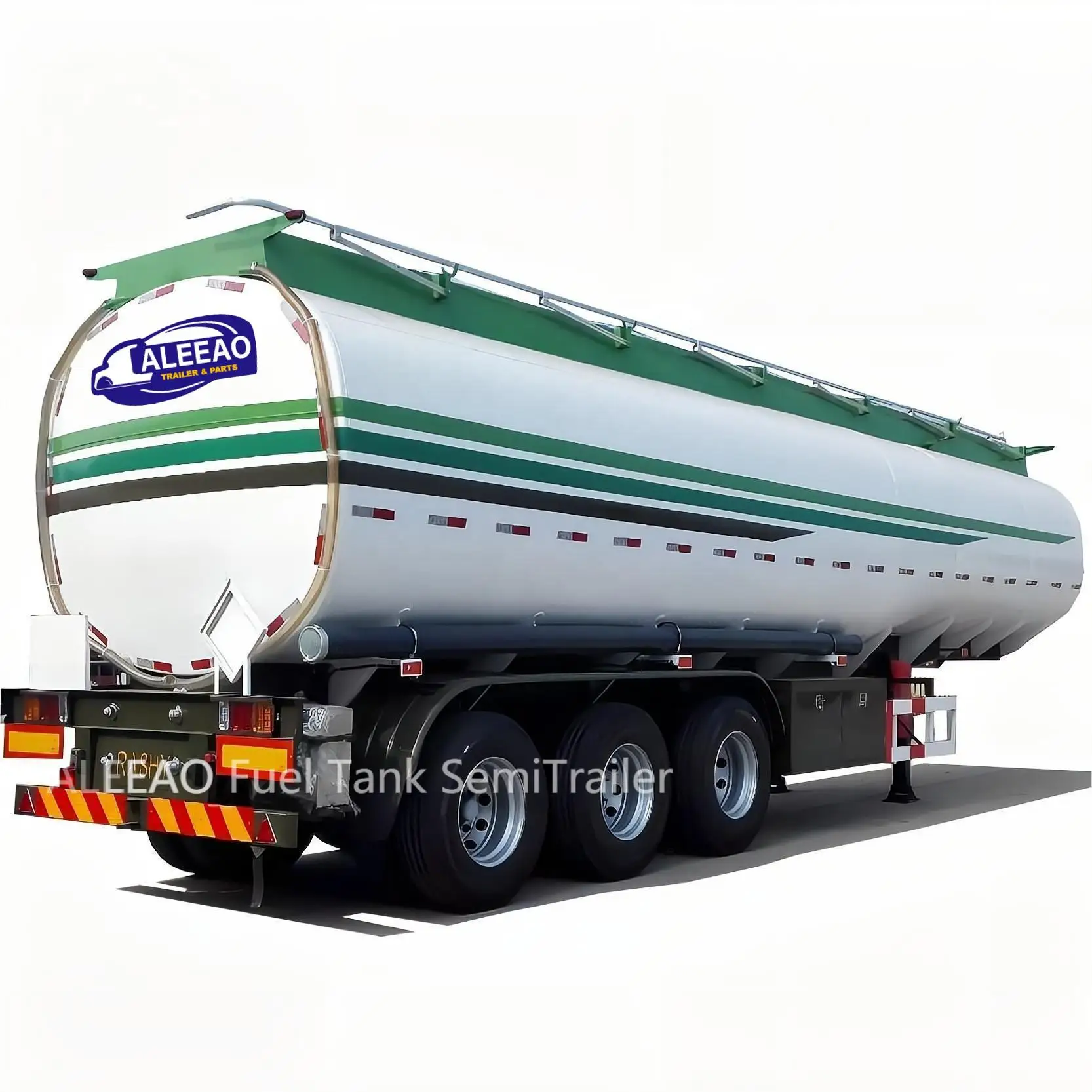 ALEEAO Factory customized 3 4 axle 40000 45000 liters petrol oil tank fuel tank gasoline tank semi trailer