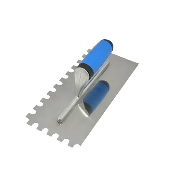 High Quality Wholesale Price  Wooden Handle Stainless Steel Plastering Trowel With Notches