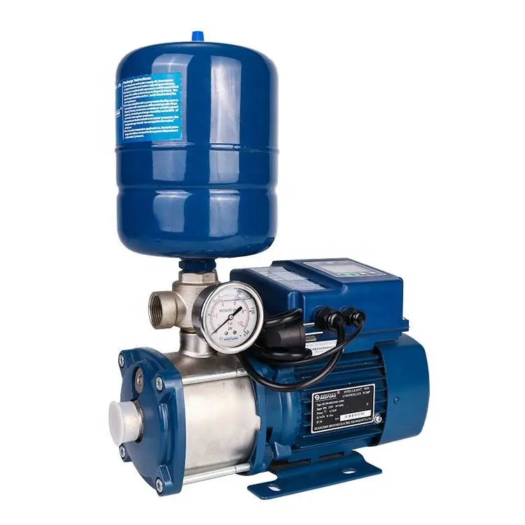 0.75KW 1HP Electric Constant Pressure Booster Pump Smart Variable Pressure Water Pump