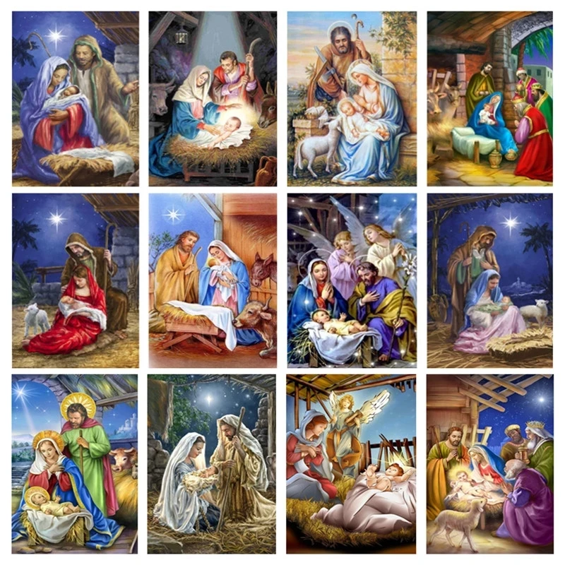 Эко-Картина на холсте с кристаллами