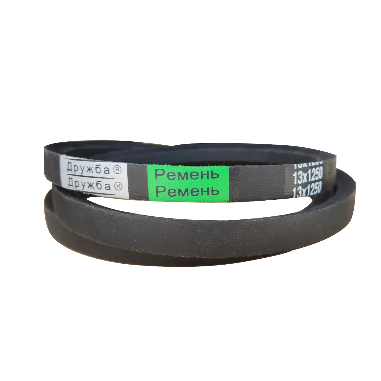 Production of natural rubber combine harvester fan-driven poly-v-belt