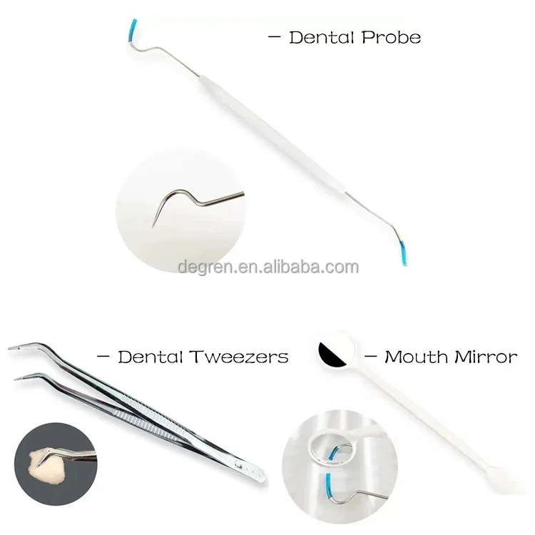 Disposable Dental instrument kit 3 in 1 or 5 in 1 dental set dental implant surgical kit for dentist use