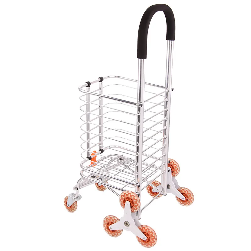 High Quality Shopping Trolleys Carts Foldable Climbing Wheel Style Aluminum Alloy Material Wholesale Price