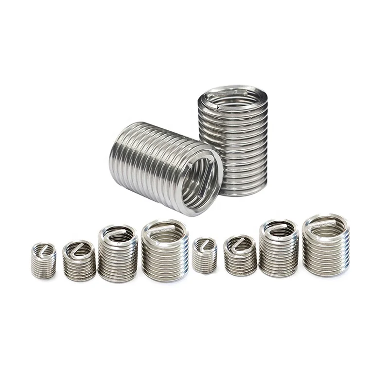 UNF Threaded Insert Stainless Screw Furniture Threaded Inserts Fasteners Machining Services