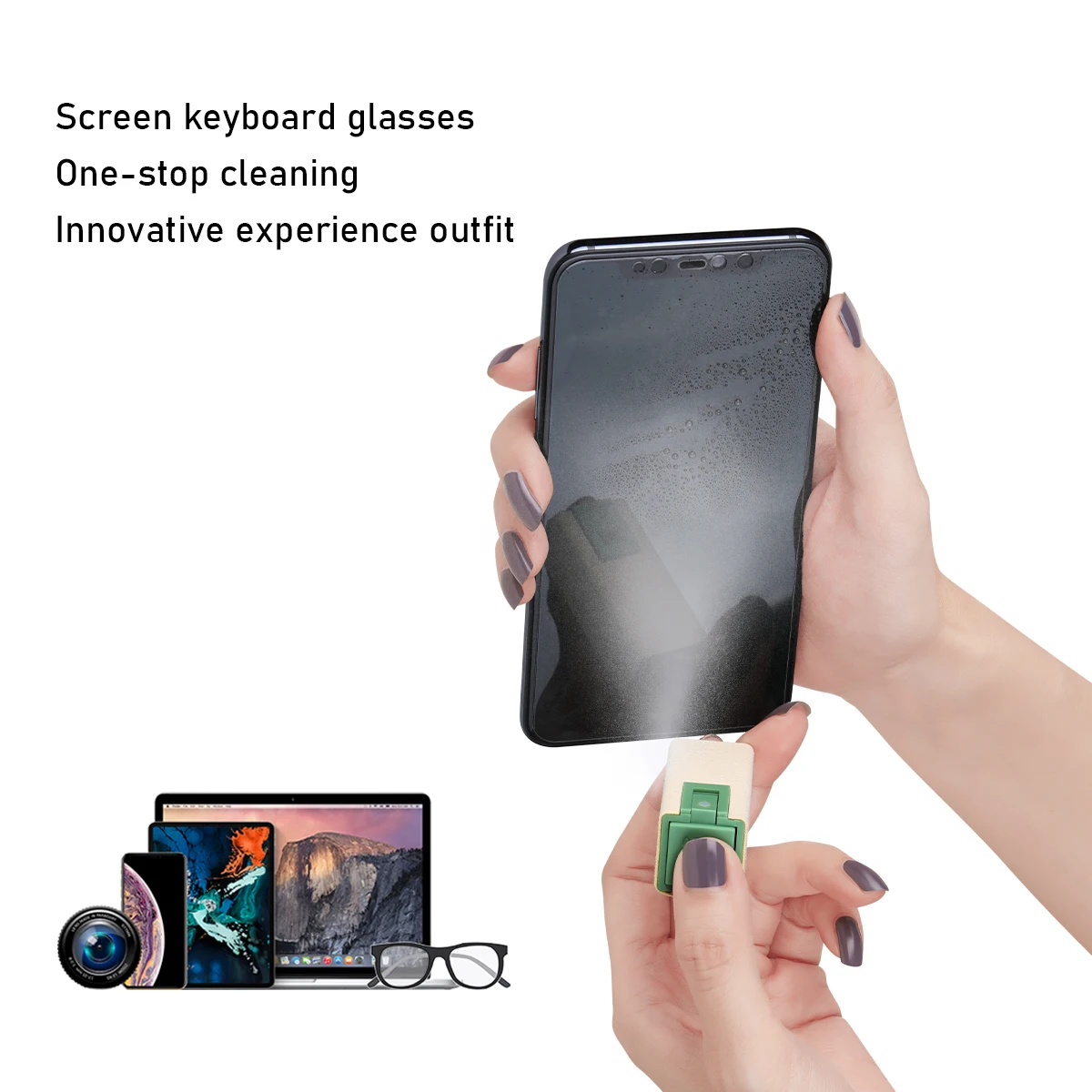 Набор для чистки экрана VSGO для светодиодных и ЖК-телевизоров, мониторов ноутбуков и очистителей экранов планшетов