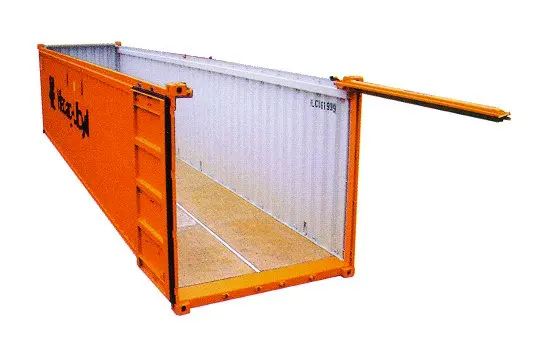 20FT top open customized train and marine transportation normal cargo and mineral products  mobilization  dry container