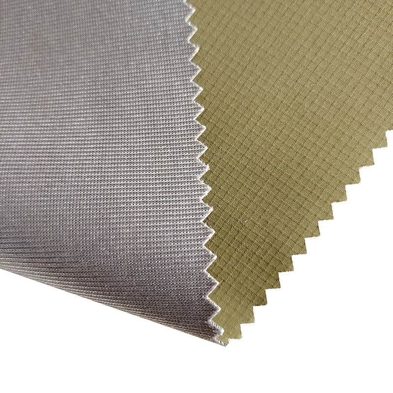 Polyester Ripstop Fabric+Breathable 10K/3K TPU+Shiny Tricot 3 in 1 Fabric Used For Outdoor Ski Jacket