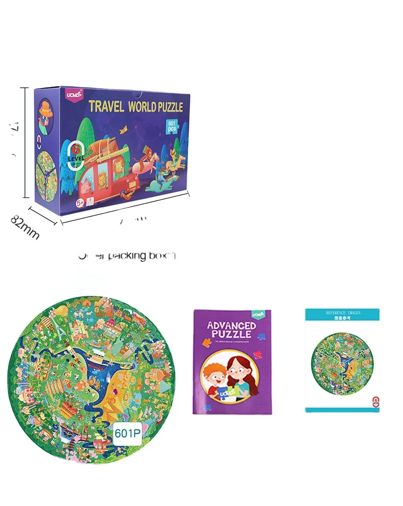 New Learning  Montessori Magnetic Kid Toy Puzzle Hang Board Educational Cards Toy For Kids