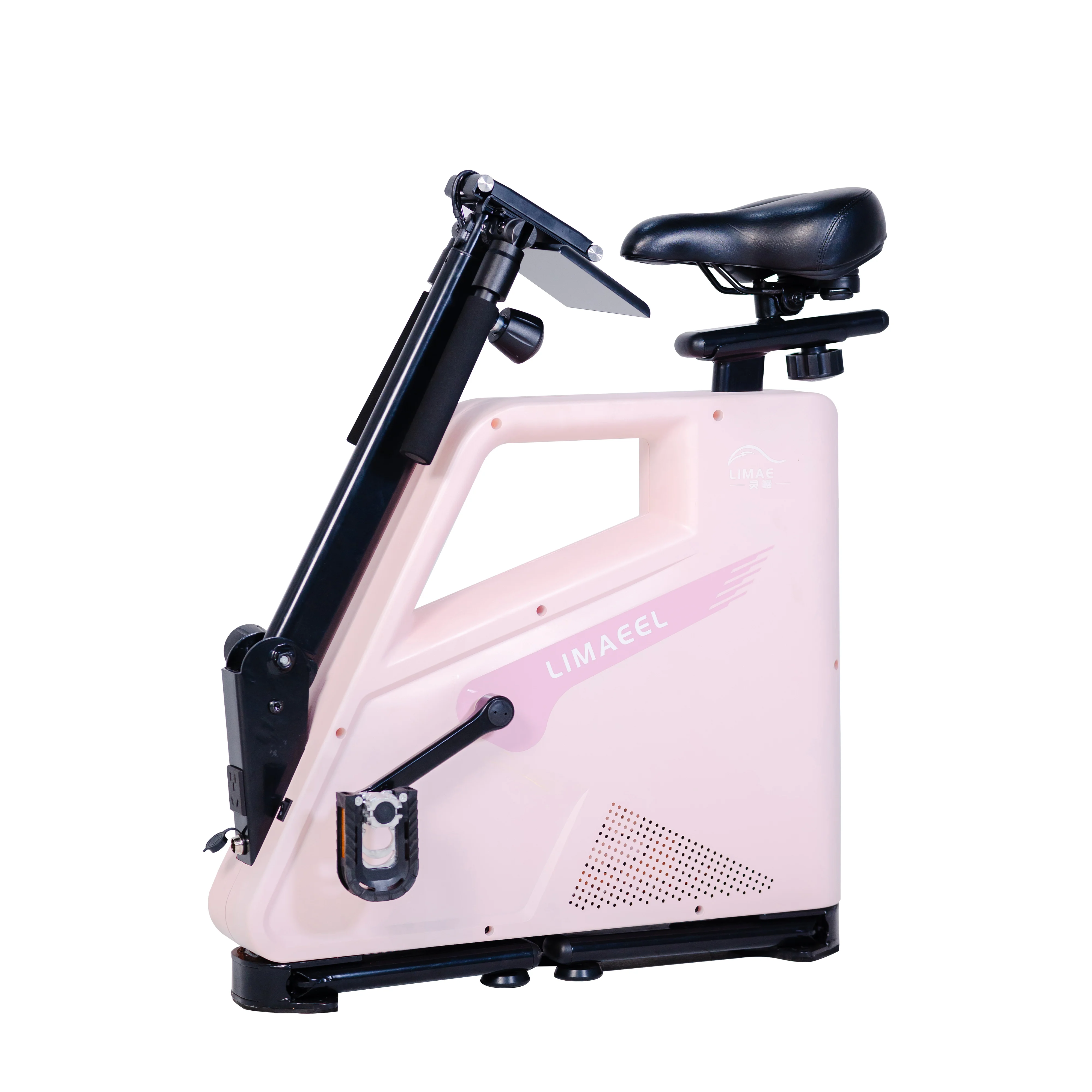 Foldable Convenient Home Exercise Bike Storable Electricity Generating Bike for Home Use