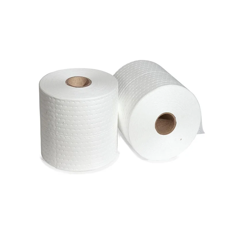 Rapid Oil Spill Response Advanced Absorbent Rolls