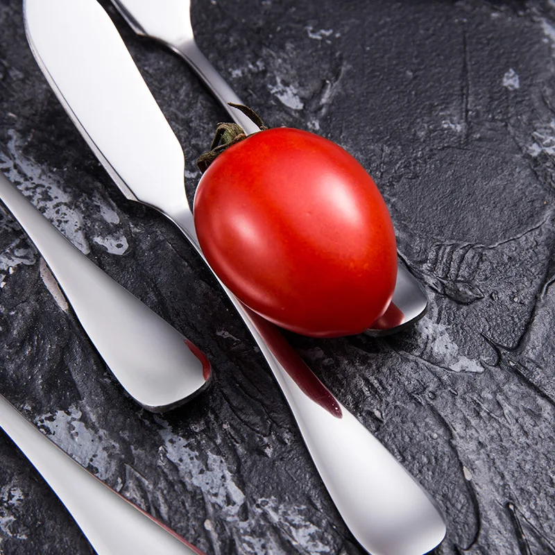 Classic Silver Metal Stainless Steel #410 Cutlery Peanut Butter or Cheese Knife Spreader