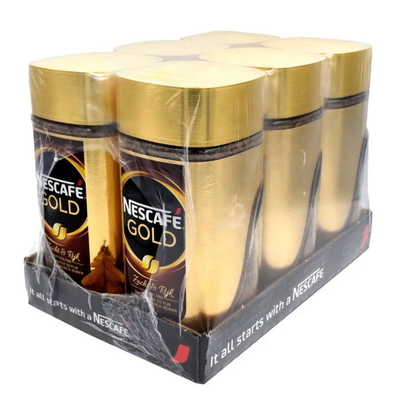 Nescafe Золотой растворимый кофе оптом кофейный порошок 200 г