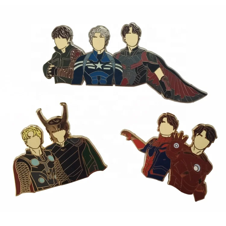 Custom Brooches Lapel Pin Badges Strawberry Watermelon Pear Cat Enamel Pin Funny Jewelry Gift for Kids Friends