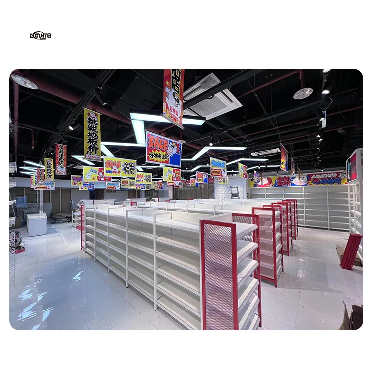 Customized Manufacturer Supermarket Convenience Store Single&Double-Sided Supermarket Shelves Pharmacy Shelves