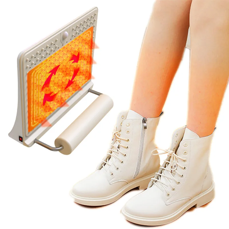 OEM kc certificate Custom winter electric foot warm heating pad warmer under desk foot warmer panel electric heated foot warmer