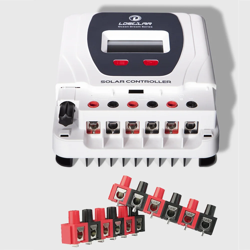 Solar Charge controller Inverter 12V 24V 10A USB LCD Intelligent solar power system pwm solar charger controller