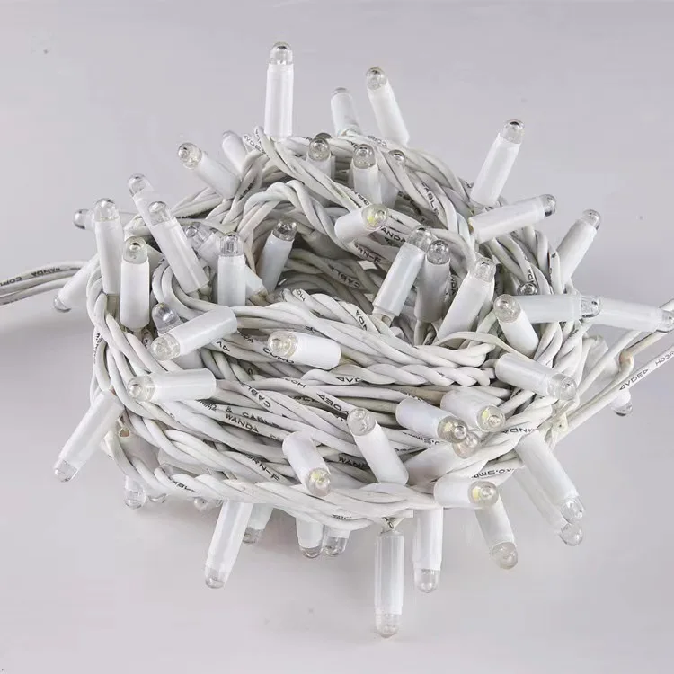 220v 230V Custom IP65 Waterproof Outdoor Garden 10M 100LED Christmas Festival Decorative LED String  Fairy Light