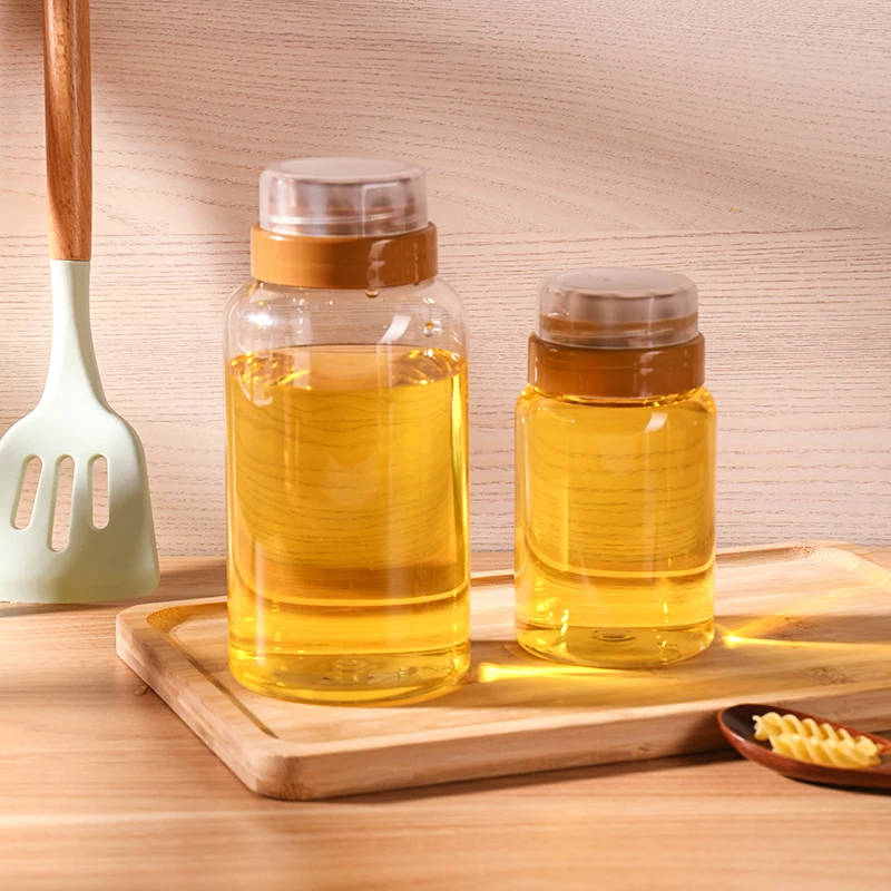 different hot style honey jars plastic bottles for olive oil sauce vinegar storage tank round square in cheap price good quality