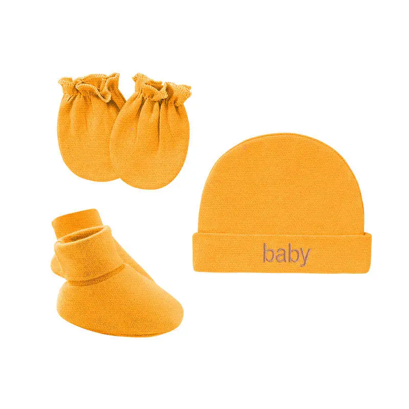 Newborn Hats Socks 100% Cotton Baby Infant Beanie Hat