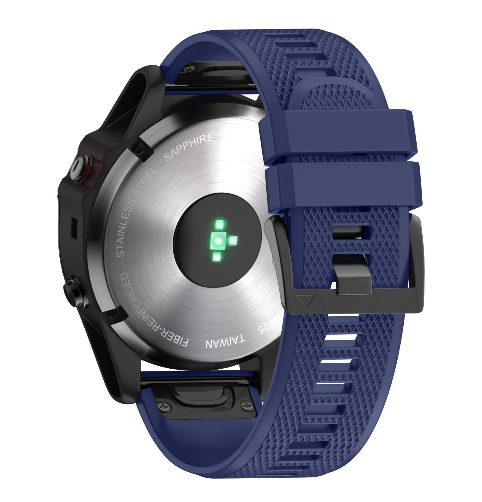 Qiman for Garmin Fenix7 Band,Quick Release 22mm Silicone Smart Watch Replacement Strap for Garmin Fenix 6/5/Forerunner 935