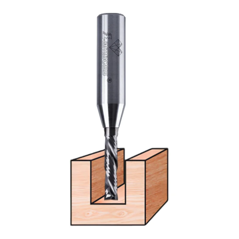 Lamboss Carbide Milling Cutter Woodworking CNC Tool Compression Bit Engraving Cutting Router Bit