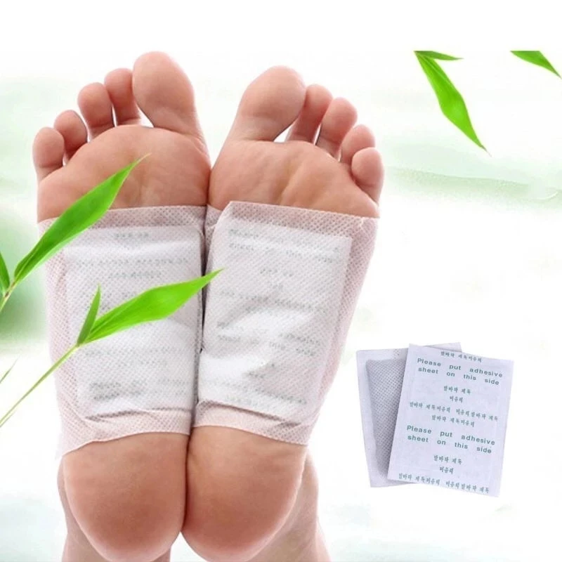 10pcs/bag Detox Foot Patches Lose Weight Pad Body Toxins Anti Cellulite  Adhesive Skincare Face Lift Tool Facial Fitness