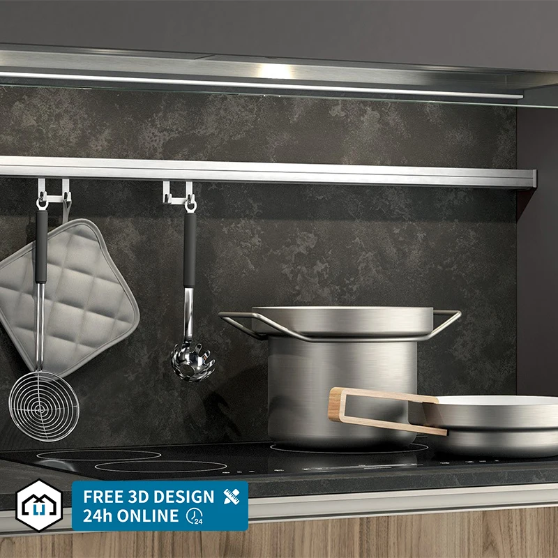 automatic Wholesale High End Modern Design Kitchen Furnitures Cabinet Solid Wood Custom Kitchen Cabinets With Island