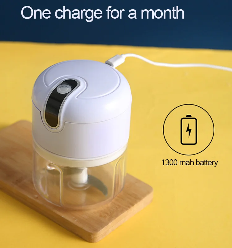 Food Meat Vegetable Fruit Garlic Chopper Multi Purpose Portable Food Blender Smart Electric Potato Masher Machine