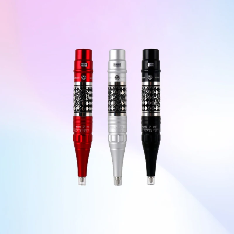 
LCFC 2021 Wireless battery electric dual make up custom tattoo machine temporary rotary tattoo pen 