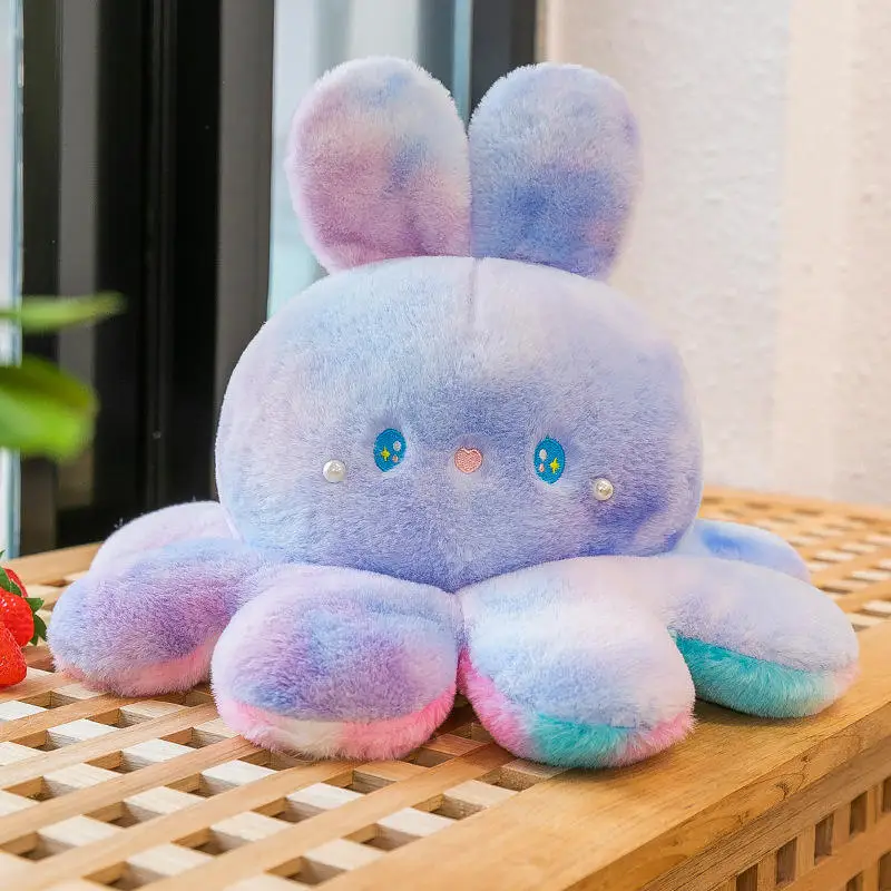Wholesale Octopus Plush Toy Doll New Colorful Playful Design Plush Pillows PP cotton Animal Plush Toy birthday Gift kids Toys