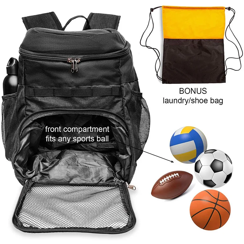 CAMYTONC Oxford Lining Casual Sports Backpacks Basketball Backpack Men Basketball Bag Basketball Backpack