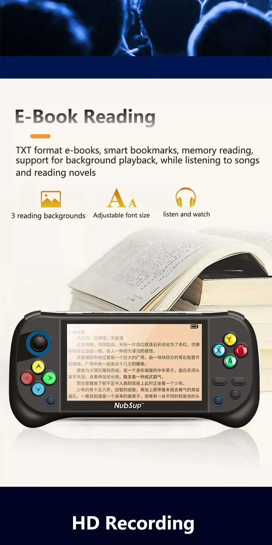 Nubsup HD 5 0 экран Портативные классические игровые консоли для Nintendo Ретро видео игры Nes файтинг игровая