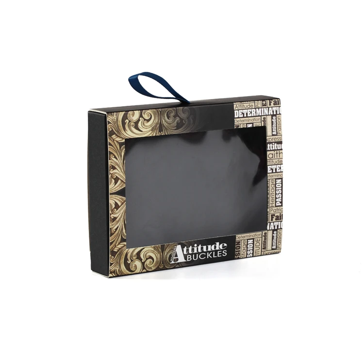 cosmetic elegent clear window skin care packaging boxes printed perfume packaging box design templates box