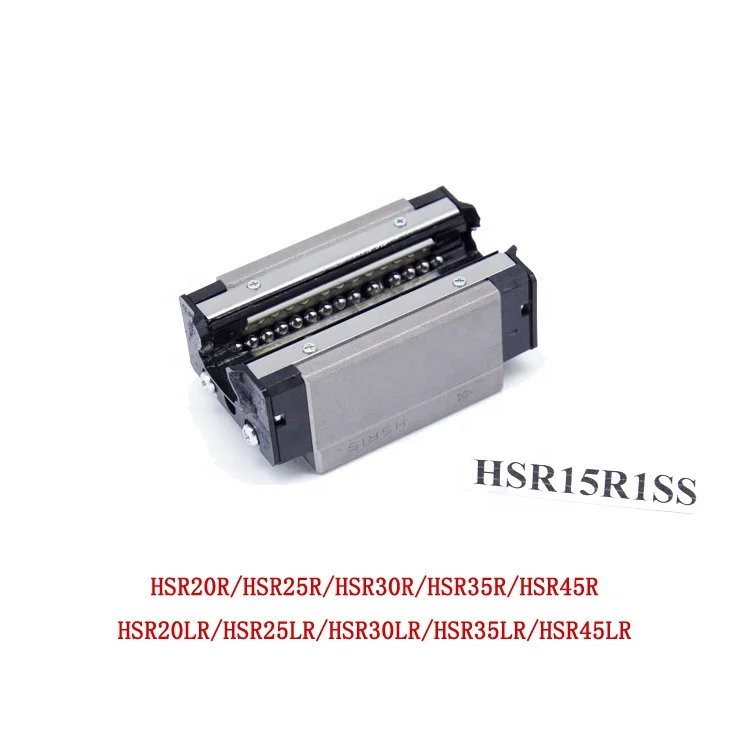 HSR-R series Original CNC Machine Linear Bearing and Linear Rail Motion Guide ways HSR15R/HSR20R/HSR25R/HSR30R/HSR35R/HSR45R