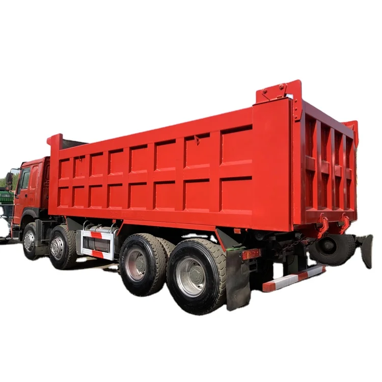 Китай Sinotruk использованный HOWO 8x4 375 л.с. 35 тонн 12 колесные шины самосвал Trukc lfting грузовой сверхмощный на порт