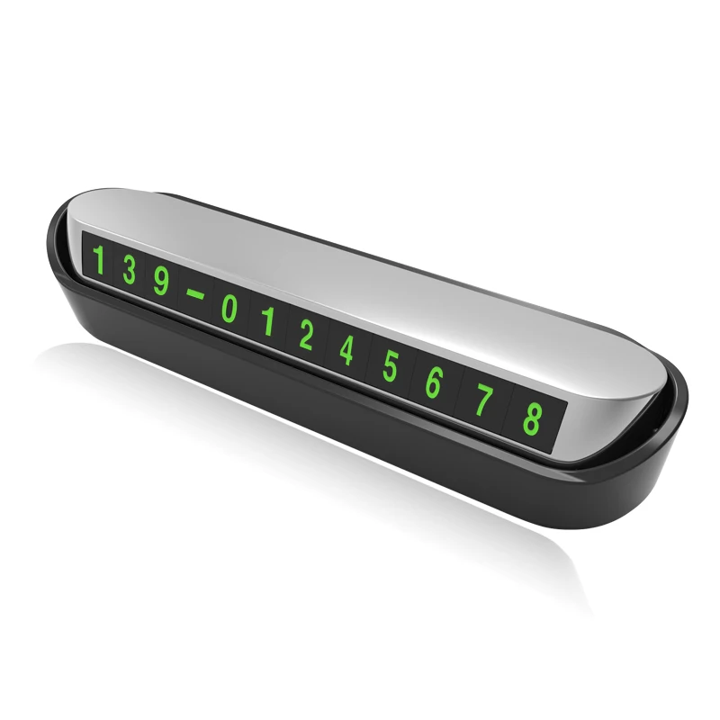 Hot Sell Car Number Plate Frame With Number Card temporary Phone Number Plate