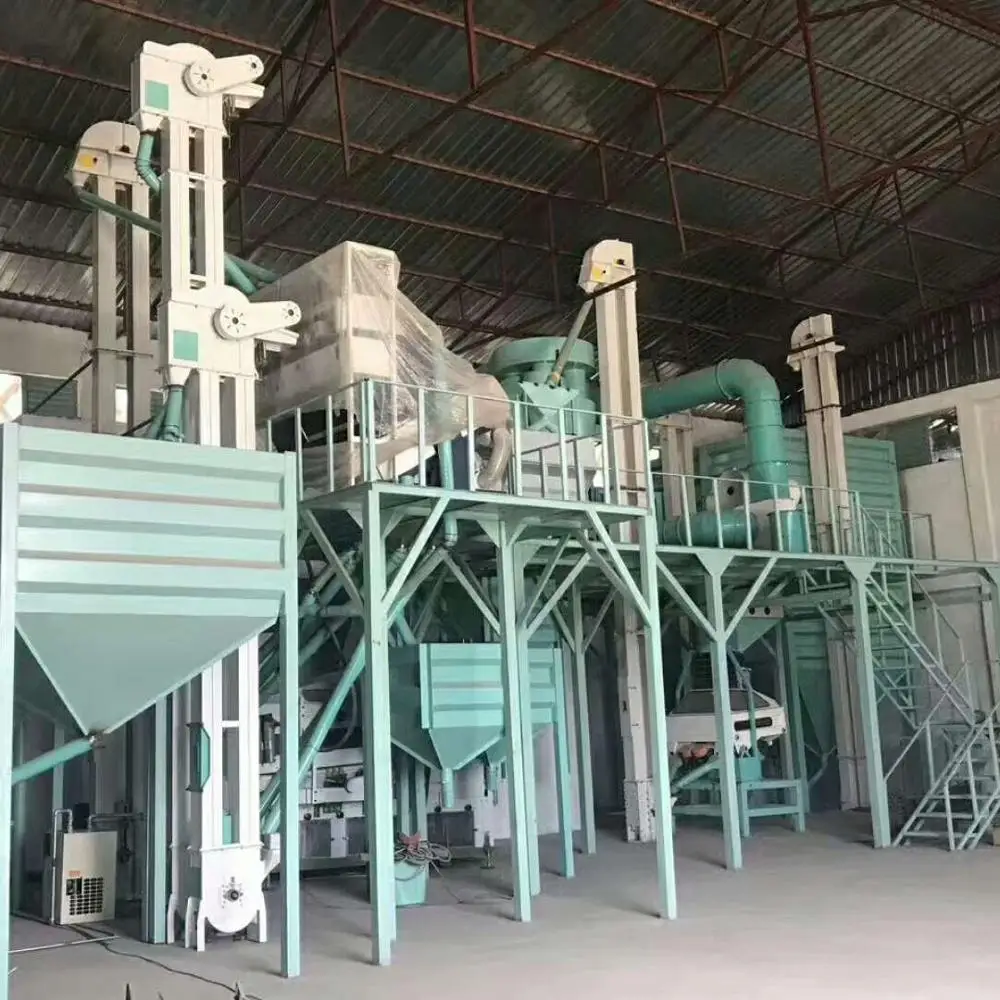 Complete Arabica Coffee Bean Cleaning Grading Separating Packing Line
