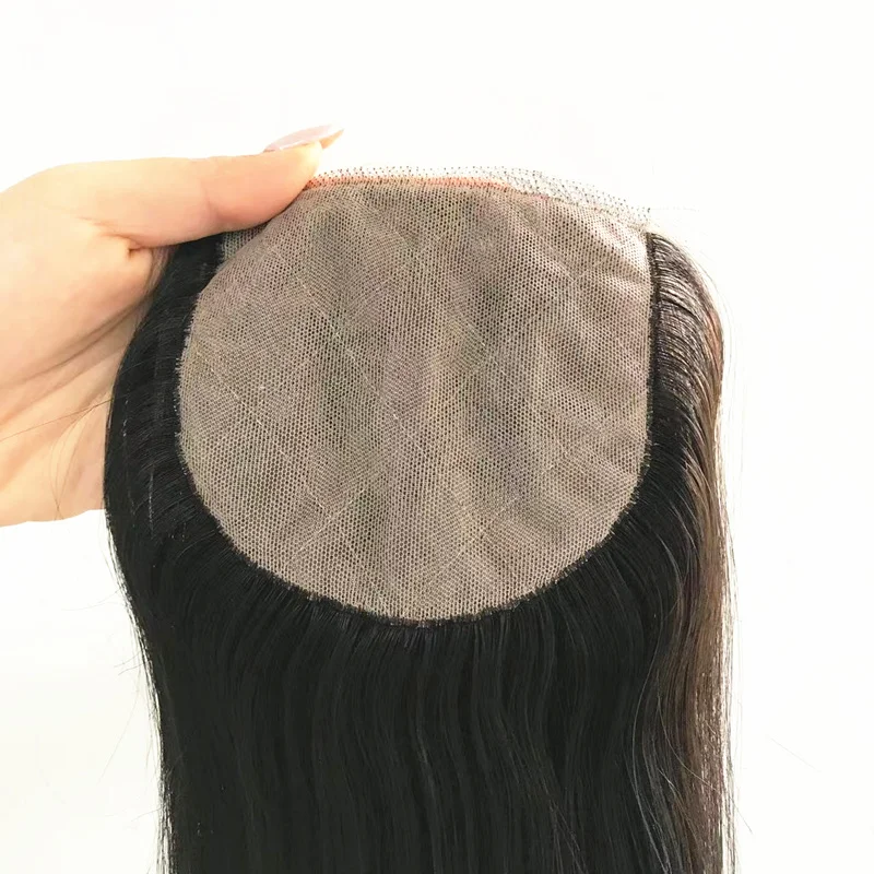 Wholesale 4*4 Lace Closure Top Quality Human Hair Frontal Lace Closure Silk Base Closure For Wigs In Stock Ready To Ship